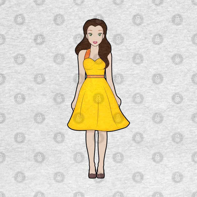 Modern Belle Tooniefied by Tooniefied